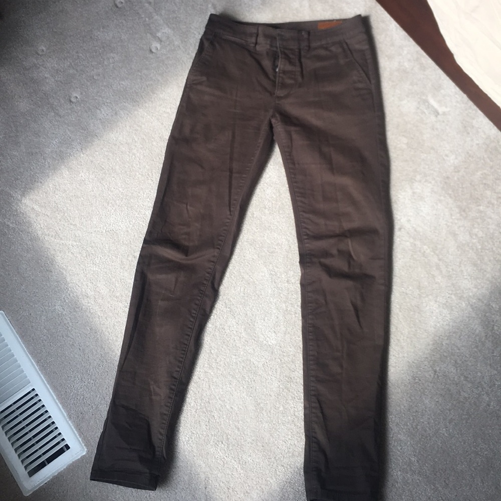 ASOS Brown Slim Fit Chinos 27x32